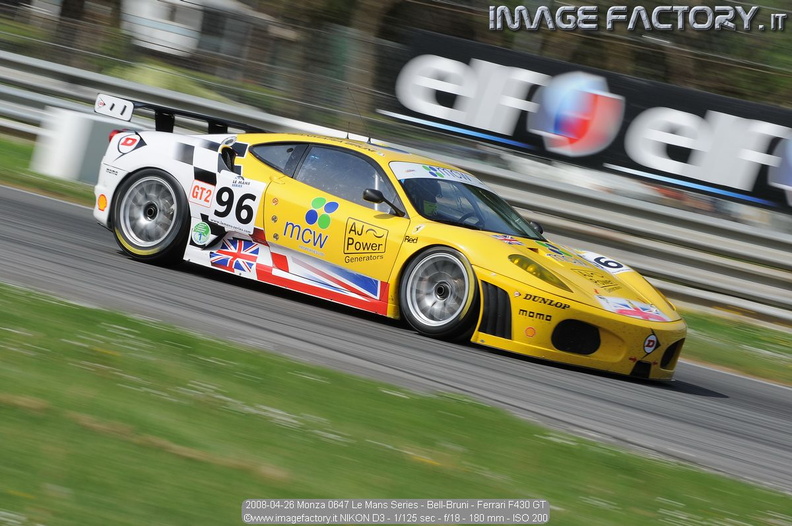 2008-04-26 Monza 0647 Le Mans Series - Bell-Bruni - Ferrari F430 GT.jpg